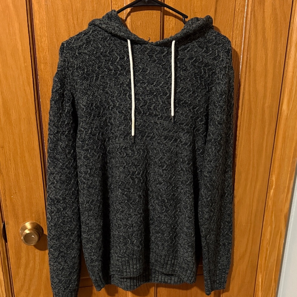 UNIONBAY Charcoal Hooded Sweater